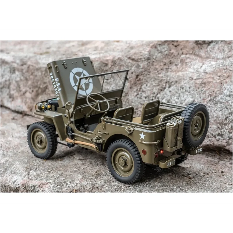 Willys Jeep Rochobby 1941 MB Scaler 1:12 4WD - RTR - Set