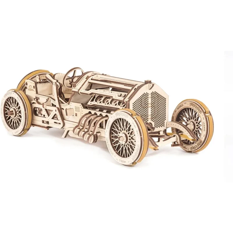 UGEARS 70044 - Rennwagen U9 Grand Prix Car - 3 - D Holzmodell