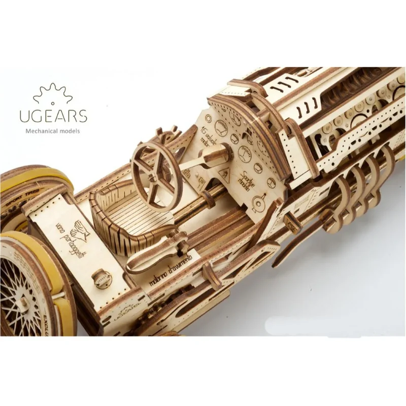 UGEARS 70044 - Rennwagen U9 Grand Prix Car - 3 - D Holzmodell