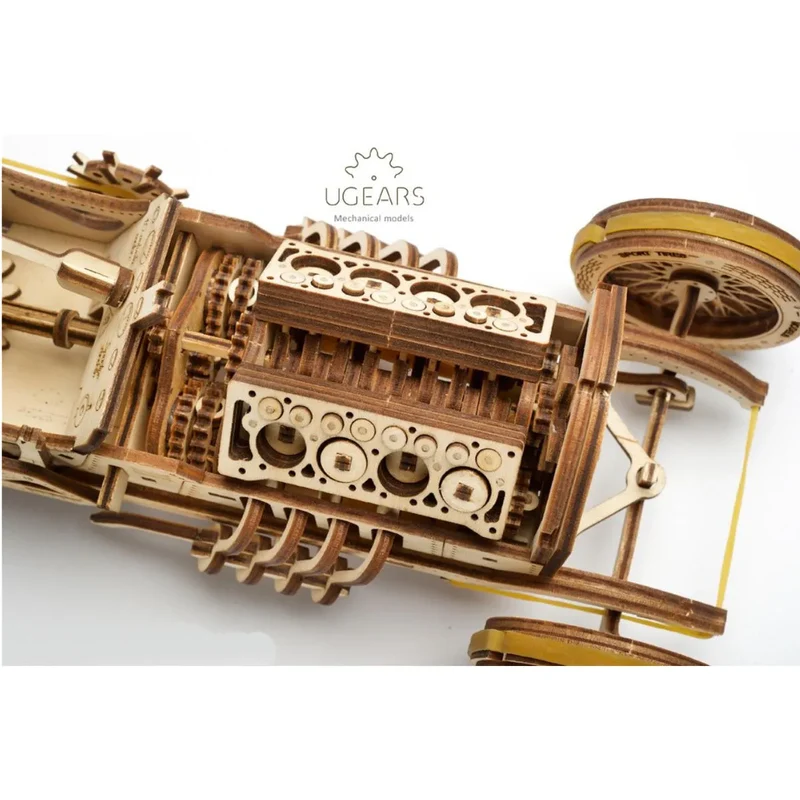 UGEARS 70044 - Rennwagen U9 Grand Prix Car - 3 - D Holzmodell