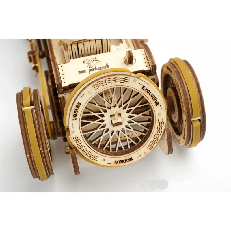UGEARS 70044 - Rennwagen U9 Grand Prix Car - 3 - D Holzmodell