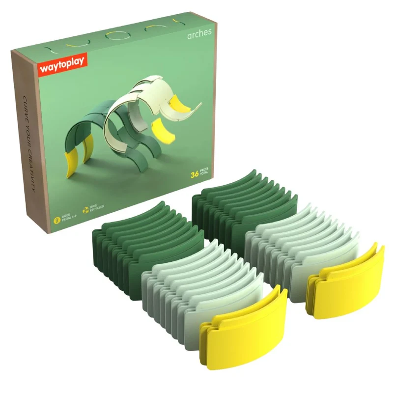 Bausatz Creator Set – Bögen, 36 Teile