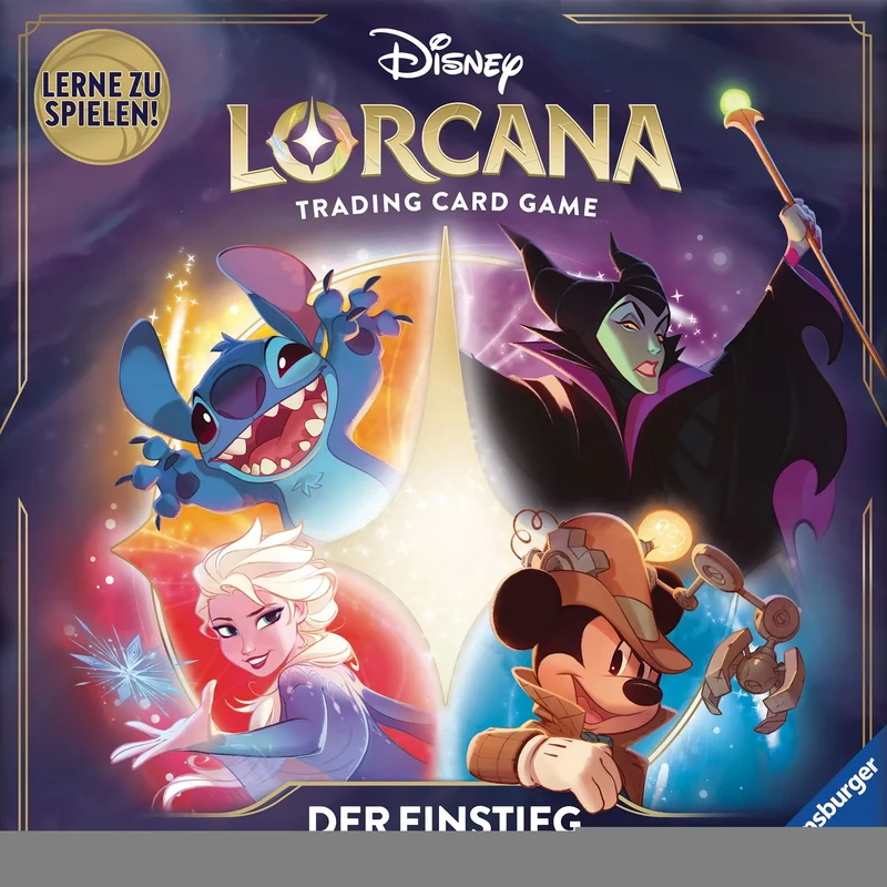Ravensburger - Disney Lorcana Trading Card Game: Der Einstieg - Deutsch