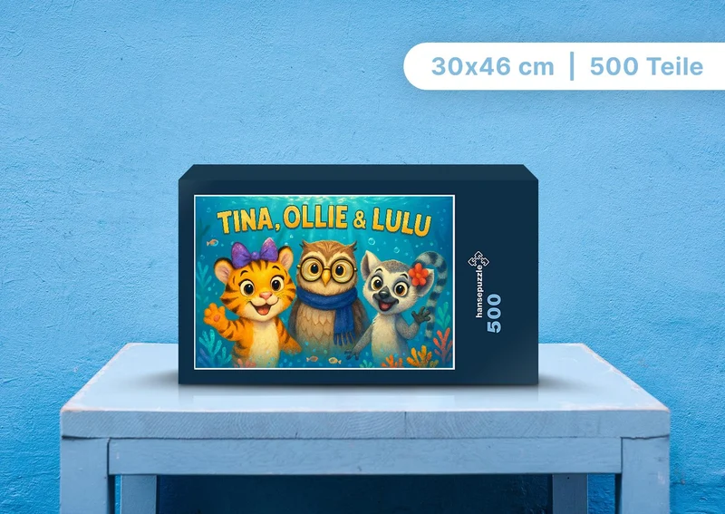 111973 Kinder - Tina, Ollie und Lulu Puzzle