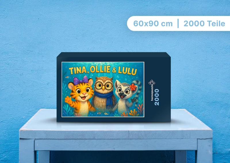 111973 Kinder - Tina, Ollie und Lulu Puzzle
