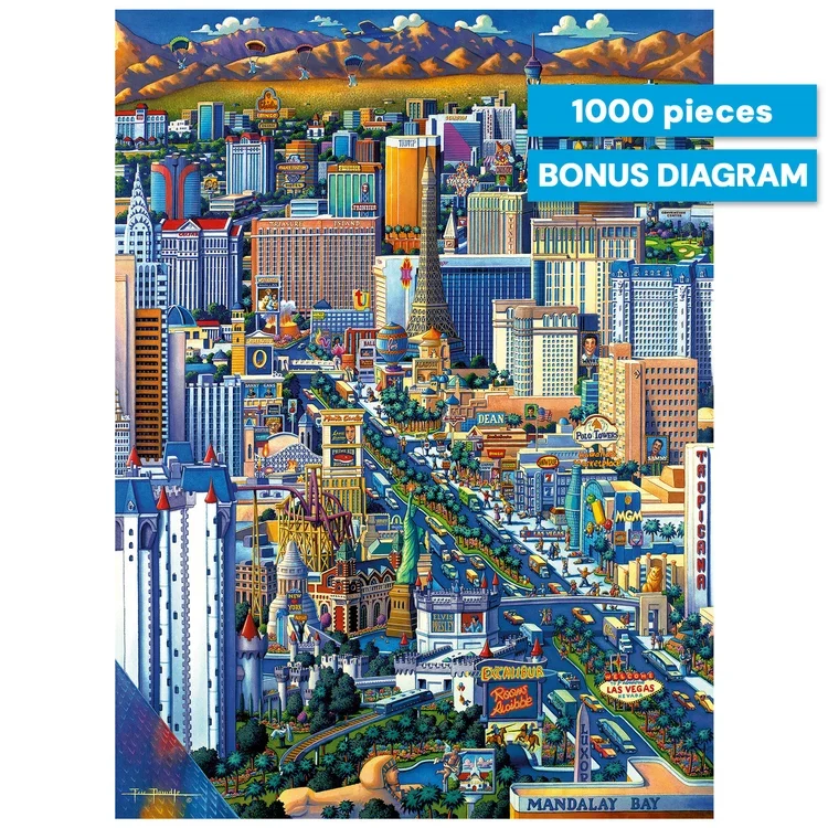 Las Vegas, Dowdle (1000pcs)