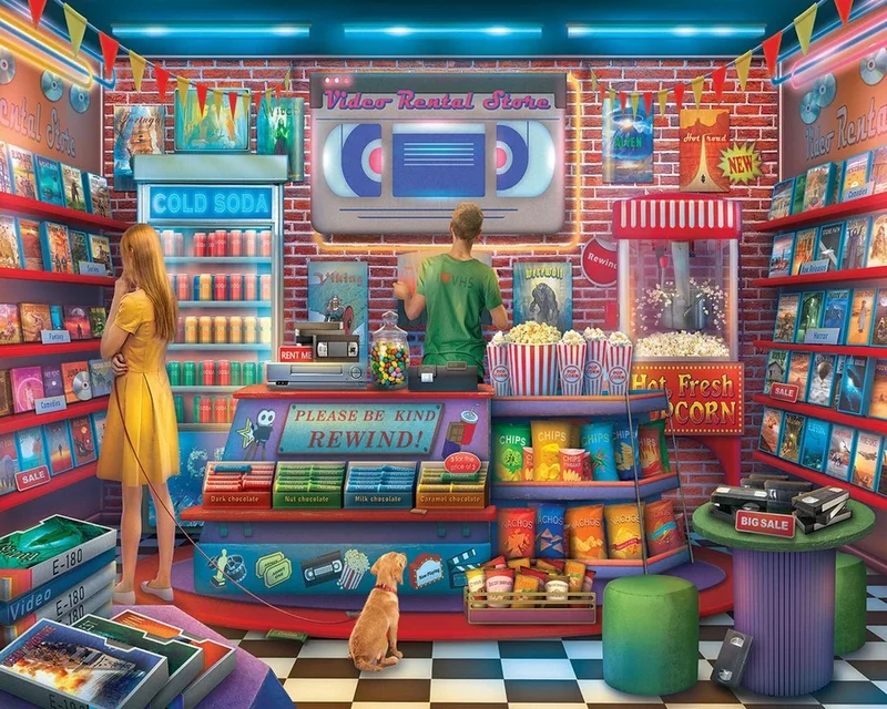 Video Rental Store, Eduard (1000pcs)
