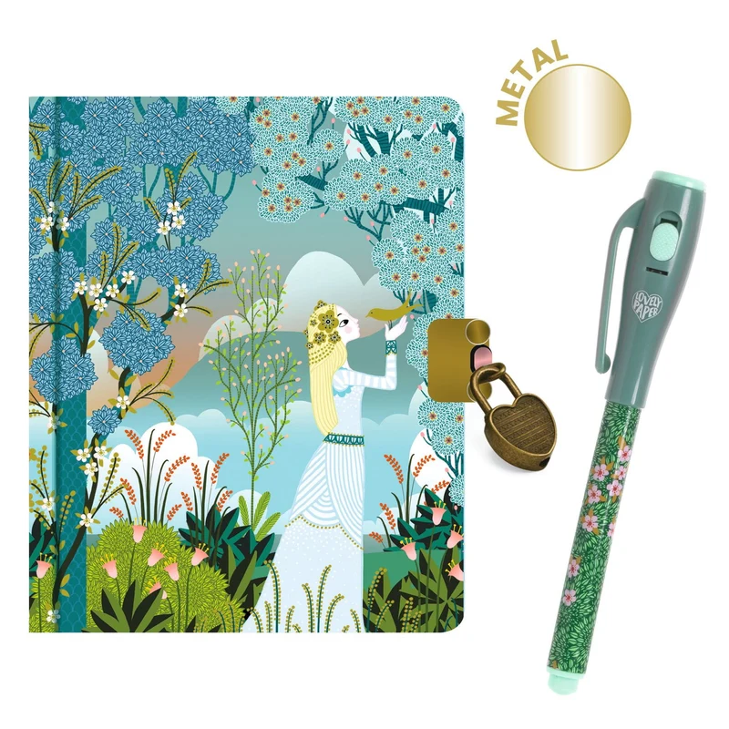 Geheimes Tagebuch mit magischem Stift – Charlotte
