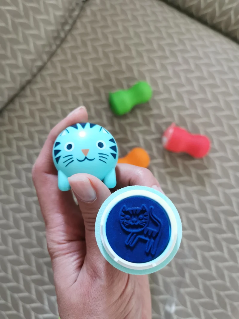 Stempel für Kleinkinder – Gartentiere