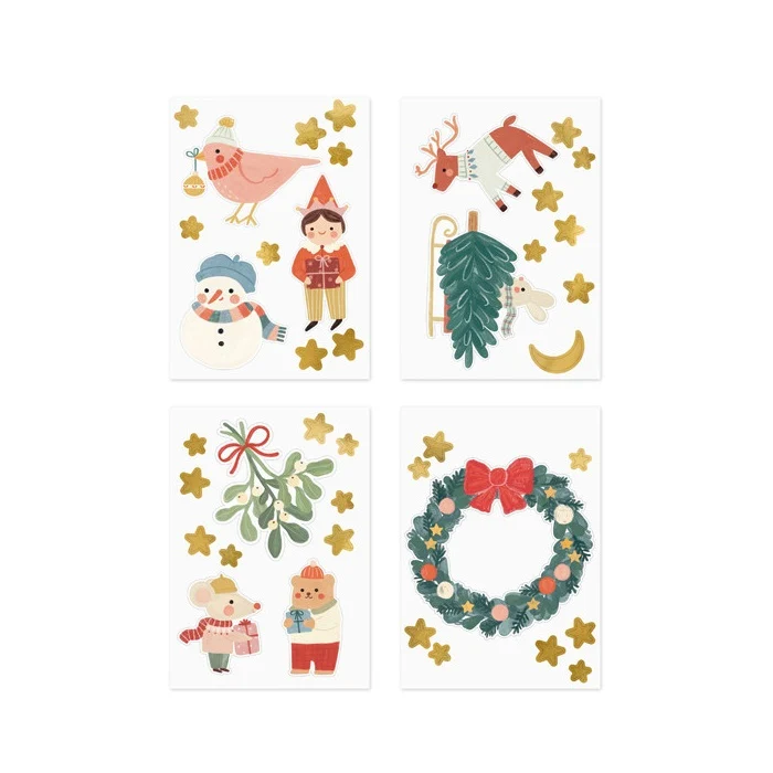 Fensteraufkleber - Merry Christmas
