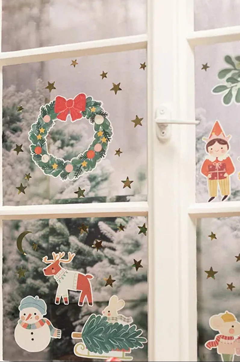 Fensteraufkleber - Merry Christmas
