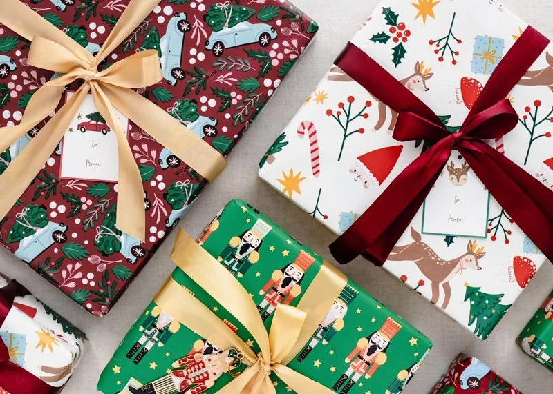 Aufkleber, Anhänger – Frohe Weihnachten