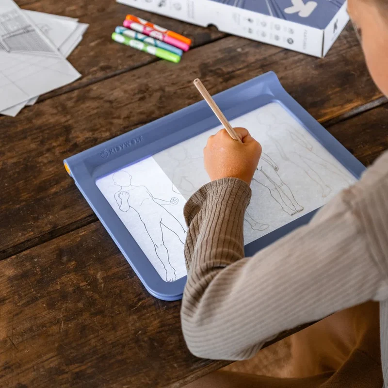 Beleuchtetes Tablet zum Schreiben- und Zeichnenlernen Kidydraw Pro – Manga