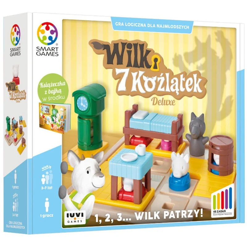 Logikspiel – Der Wolf und die sieben Geißlein (PL)