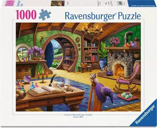 PFG Ravensburger Charmed Cottage, Nathanael Mortensen (1000pcs) (Usage/Used - PUZZLES FOR GOOD)