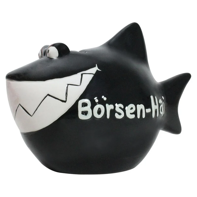 Spardose, Börsen-Hai