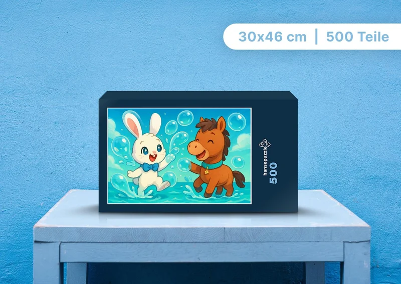 111943 Kinder - Bouncy und Huf Puzzle