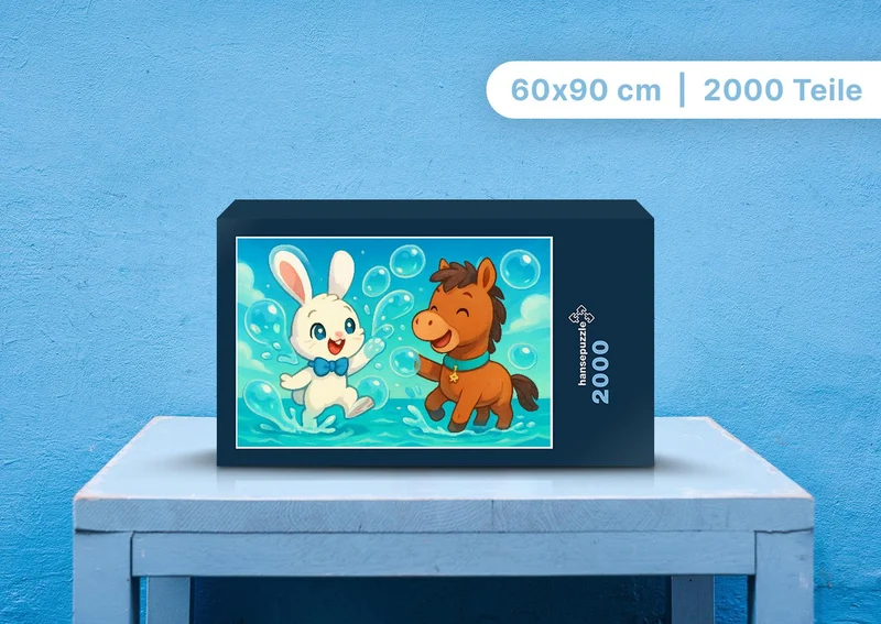 111943 Kinder - Bouncy und Huf Puzzle