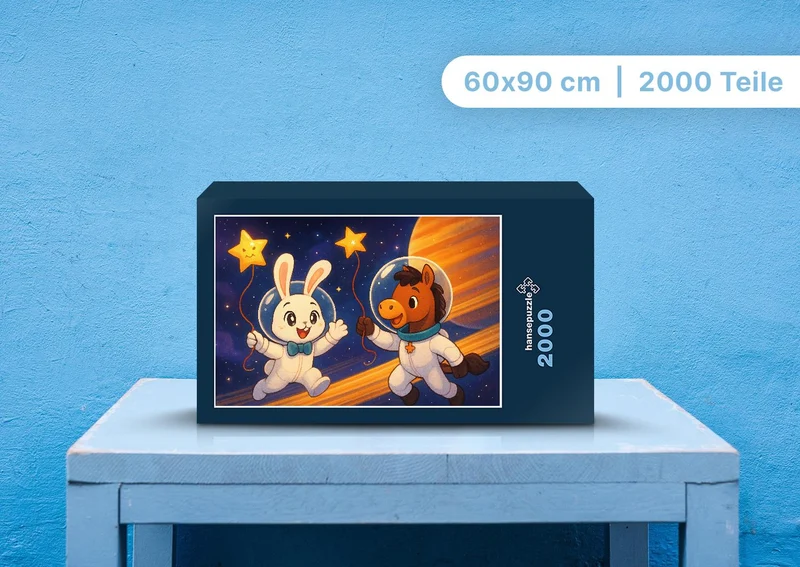 111933 Kinder - Bouncy und Huf Puzzle