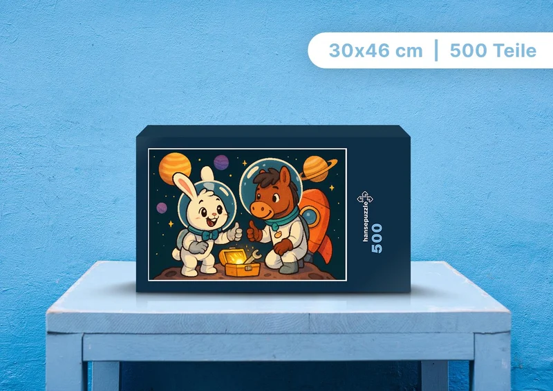 111923 Kinder - Bouncy und Huf Puzzle