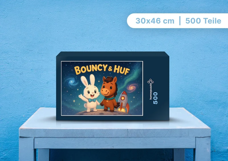 111908 Kinder - Bouncy und Huf Puzzle