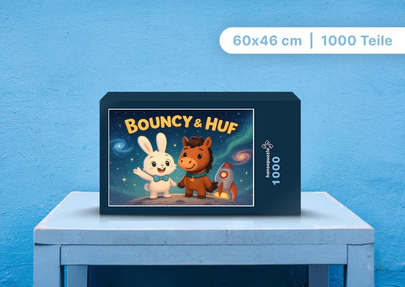 111908 Kinder - Bouncy und Huf Puzzle