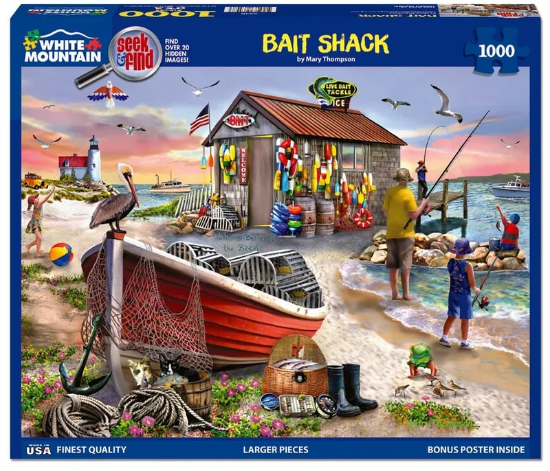 Seek & Find - Bait Shack, Mary Thompson (1000pcs)