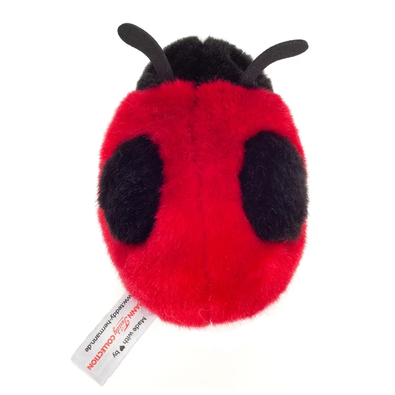 Teddy-Hermann Marienkäfer 11cm – realistisches Kuscheltier