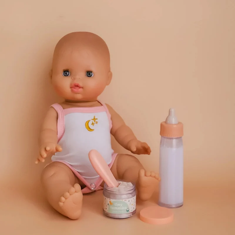 Tiny Tummies Set mit Zauberflasche und Glas – Baby Cereal