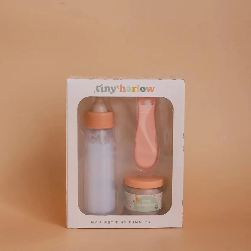 Tiny Tummies Set mit Zauberflasche und Glas – Baby Cereal