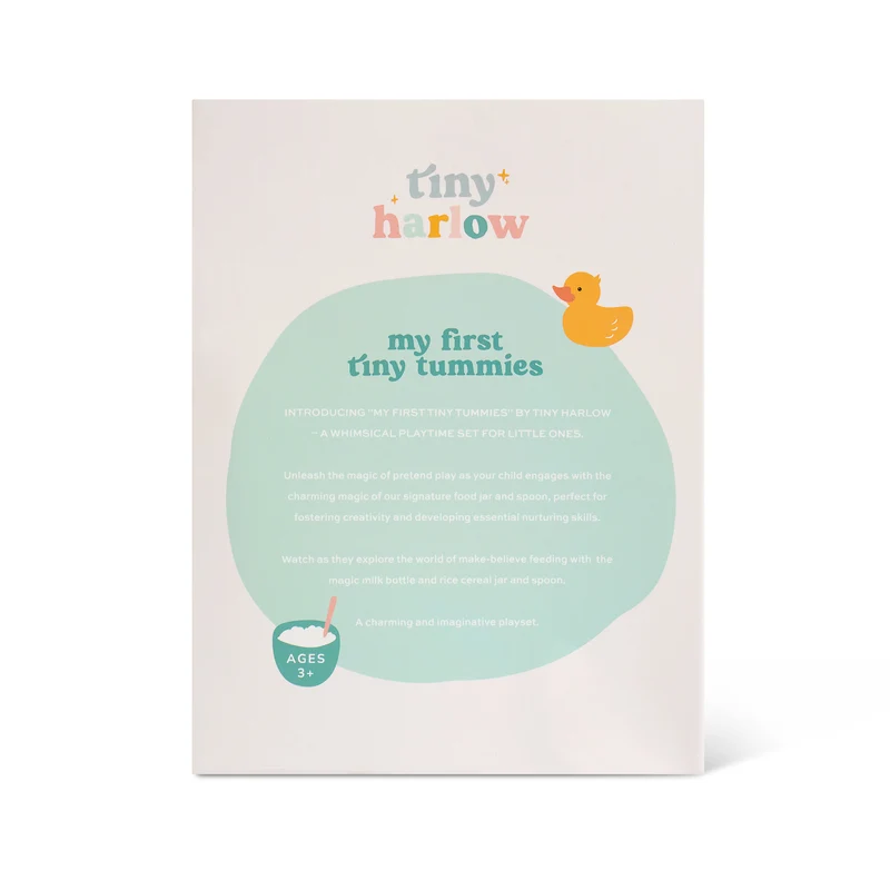 Tiny Tummies Set mit Zauberflasche und Glas – Baby Cereal