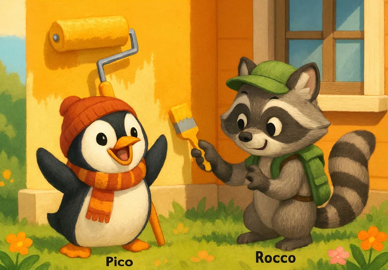 111883 Kinder - Pico und Rocco Puzzle