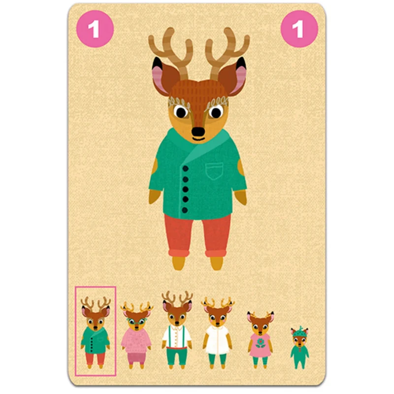 Djeco Kartenspiel Familou