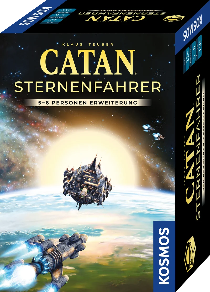 CATAN - Ergänzung 5-6 Spieler - Sternenfahrer