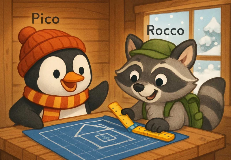 111848 Kinder - Pico und Rocco Puzzle