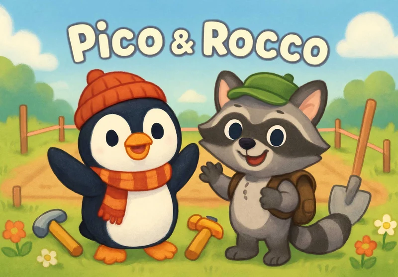 111843 Kinder - Pico und Rocco Puzzle