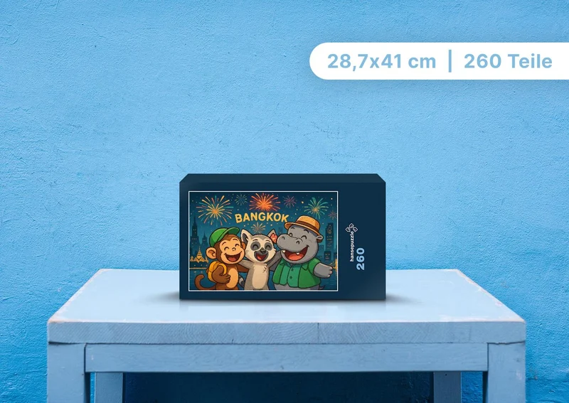 111833 Kinder - Milo, Lulu und Sash Puzzle