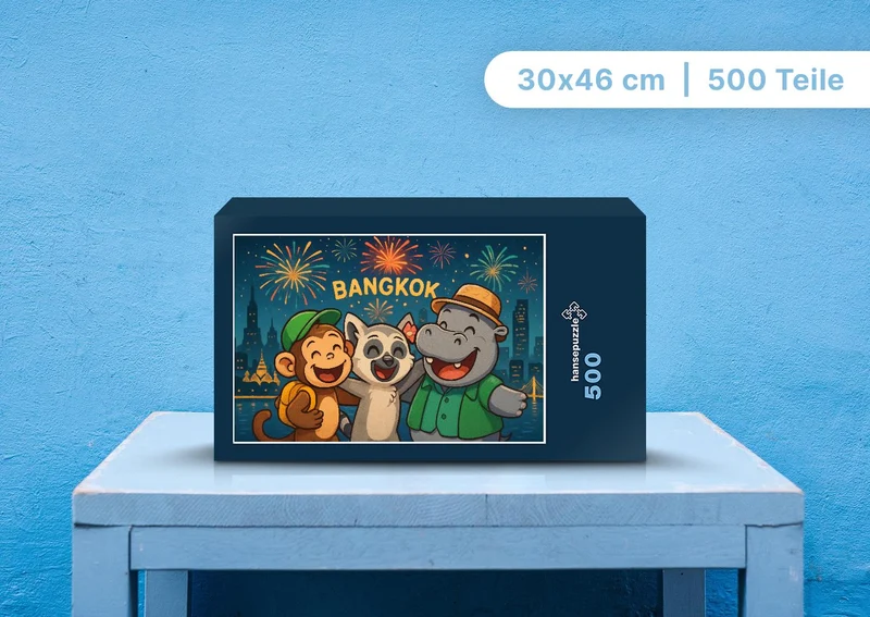 111833 Kinder - Milo, Lulu und Sash Puzzle
