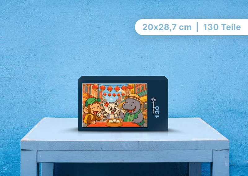 111828 Kinder - Milo, Lulu und Sash Puzzle