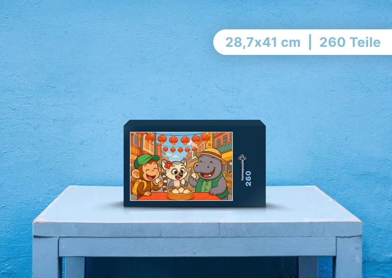 111828 Kinder - Milo, Lulu und Sash Puzzle