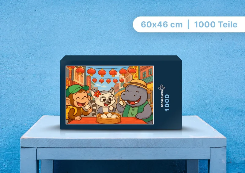 111828 Kinder - Milo, Lulu und Sash Puzzle
