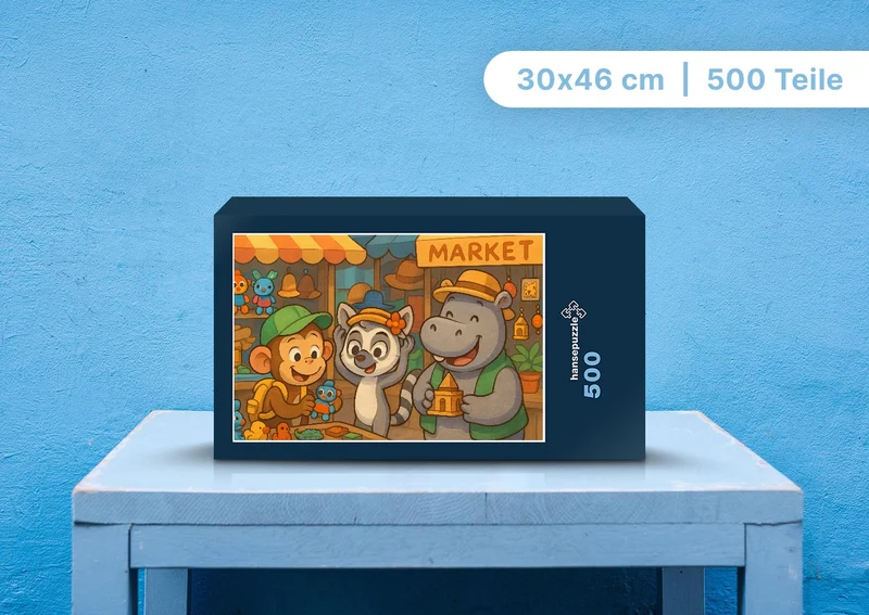 111818 Kinder - Milo, Lulu und Sash Puzzle