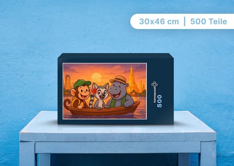 111813 Kinder - Milo, Lulu und Sash Puzzle