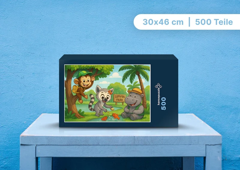 111803 Kinder - Milo, Lulu und Sash Puzzle