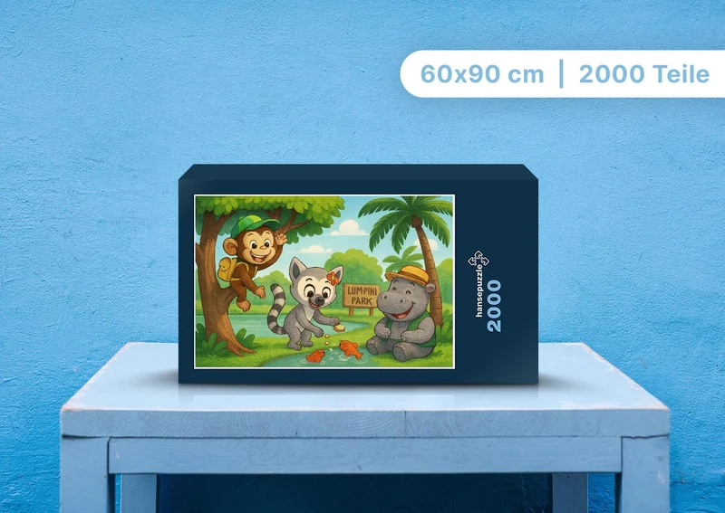 111803 Kinder - Milo, Lulu und Sash Puzzle