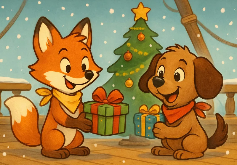 111703 Kinder - Finn und Wuff Puzzle