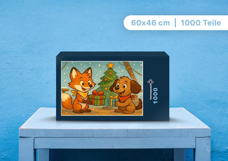111703 Kinder - Finn und Wuff Puzzle
