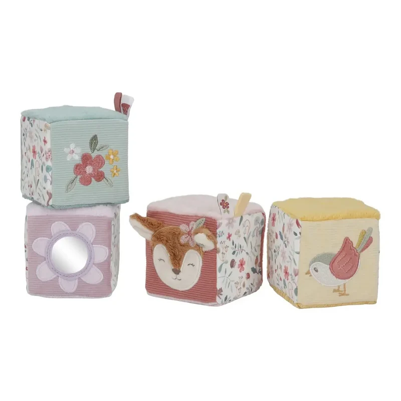 Weiche Aktivierungswürfel – Fairy Garden, 4 Stück