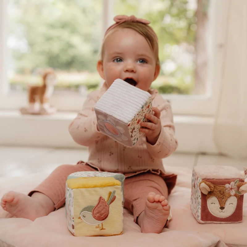 Weiche Aktivierungswürfel – Fairy Garden, 4 Stück