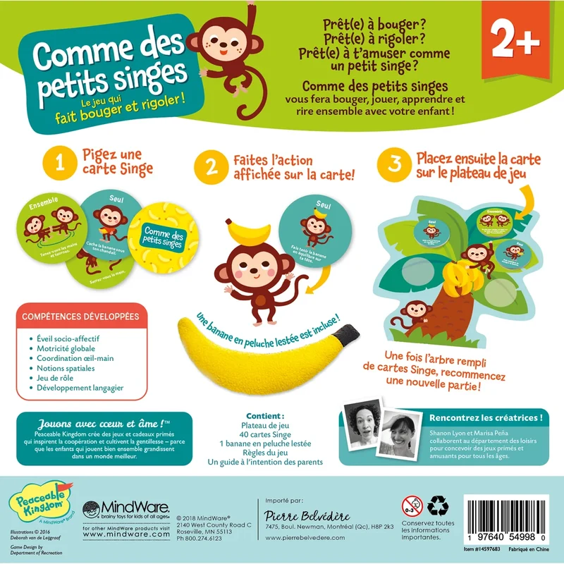 Comme des petits singes!